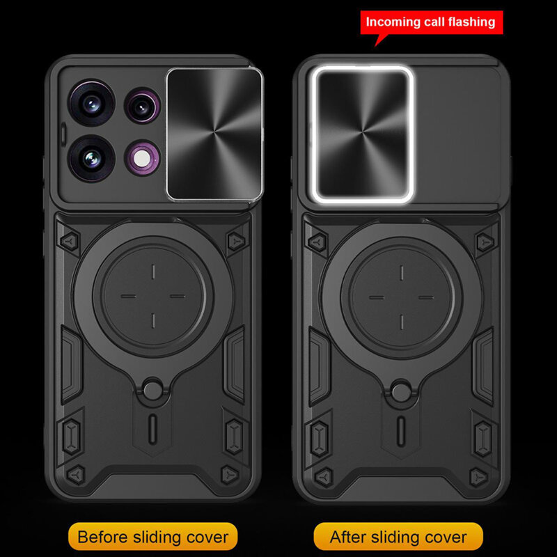 Husa Oppo Reno16 FS Techsuit CamGuard Pro, negru