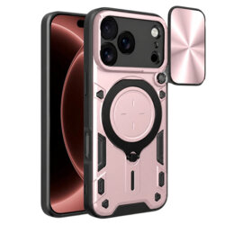 Husa iPhone 18 Pro Max Techsuit CamGuard Pro, roz auriu