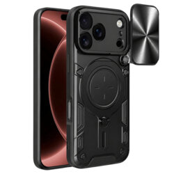 Husa iPhone 18 Pro Max Techsuit CamGuard Pro, negru