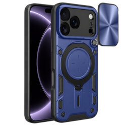 Husa iPhone 17 Pro Techsuit CamGuard Pro, albastru