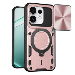 Husa Oppo Reno16 Techsuit CamGuard Pro, roz auriu