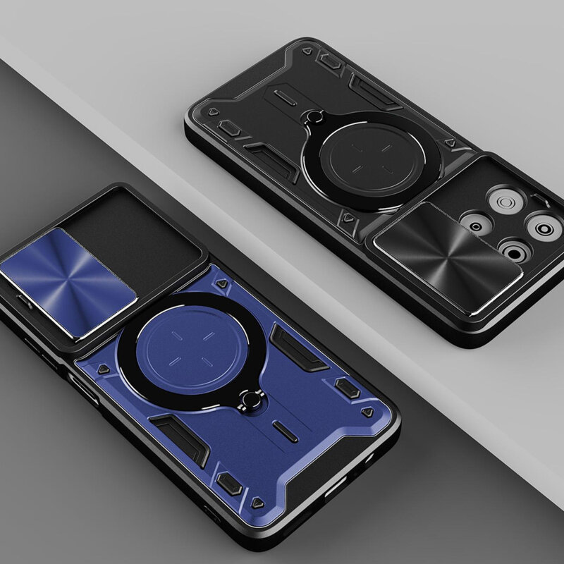 Husa Oppo Reno16 Pro Techsuit CamGuard Pro, roz auriu