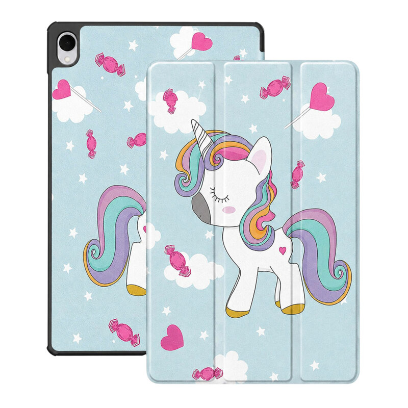 Husa Samsung Galaxy Tab S12 Plus Techsuit FoldPro, Unicorn