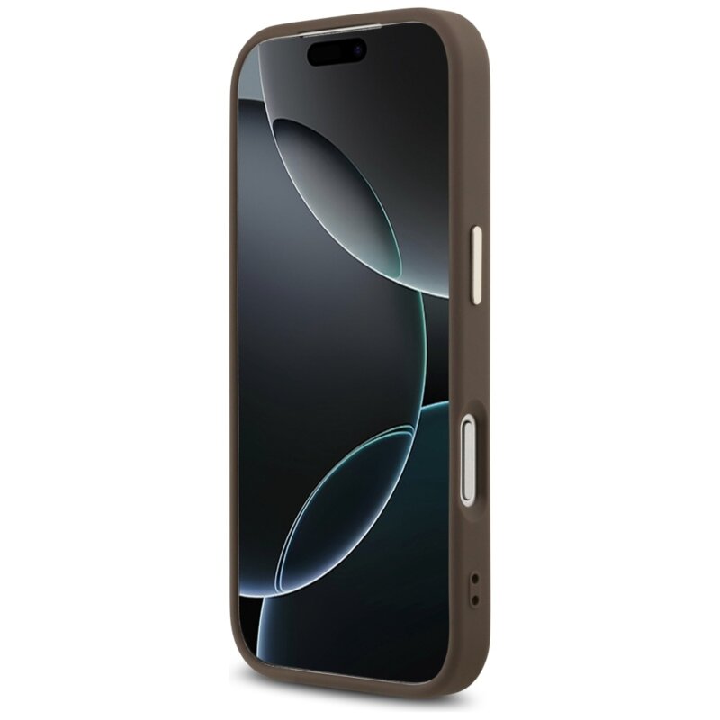 Husa originala Guess iPhone 18 Pro Max Hardcase 4G Big Classic Logo, maro, GUHCP18X4GMGCBR