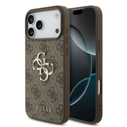 Husa originala Guess iPhone 18 Pro Max Hardcase 4G Big Logo, maro, GUHCP18X4GMGBR