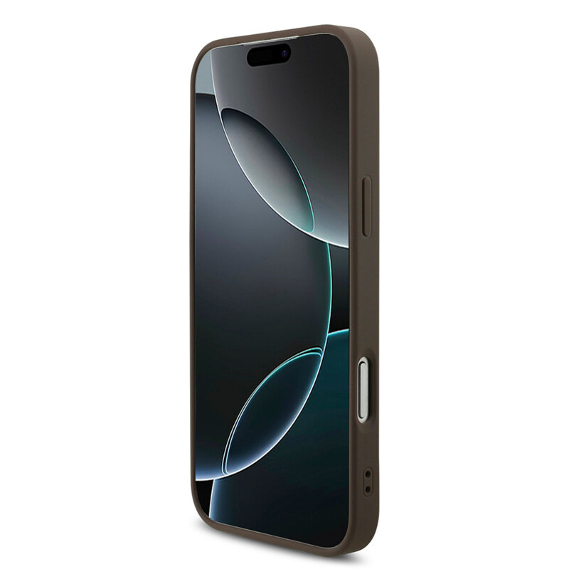 Husa originala Guess iPhone 18 Pro Max Hardcase 4G Big Logo, maro, GUHCP18X4GMGBR