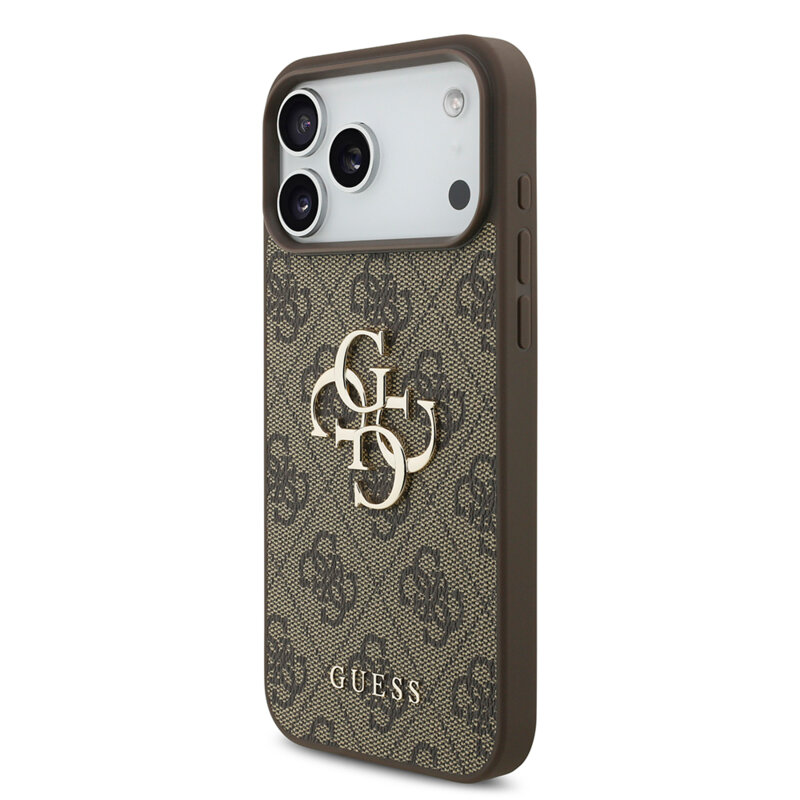 Husa originala Guess iPhone 18 Pro Max Hardcase 4G Big Logo, maro, GUHCP18X4GMGBR