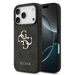 Husa originala Guess iPhone 18 Pro Hardcase 4G Big Logo, negru, GUHCP18L4GMGGR
