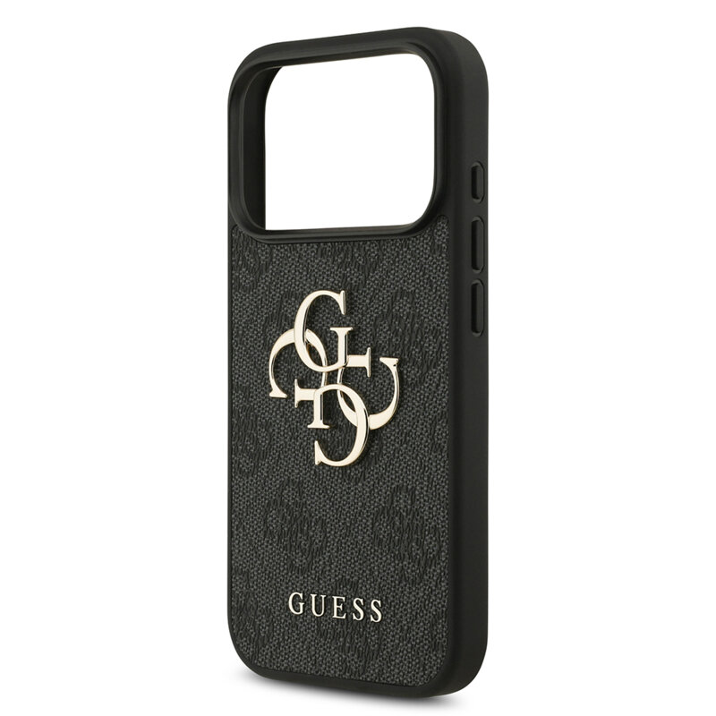 Husa originala Guess iPhone 18 Pro Hardcase 4G Big Logo, negru, GUHCP18L4GMGGR