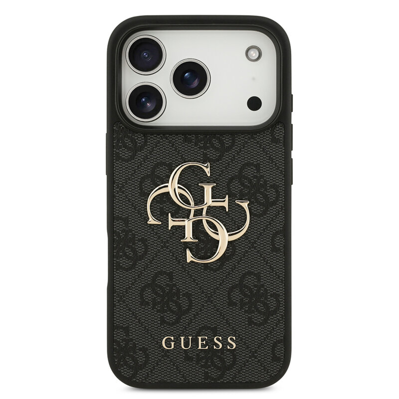 Husa originala Guess iPhone 18 Pro Max Hardcase 4G Big Logo, negru, GUHCP18X4GMGGR