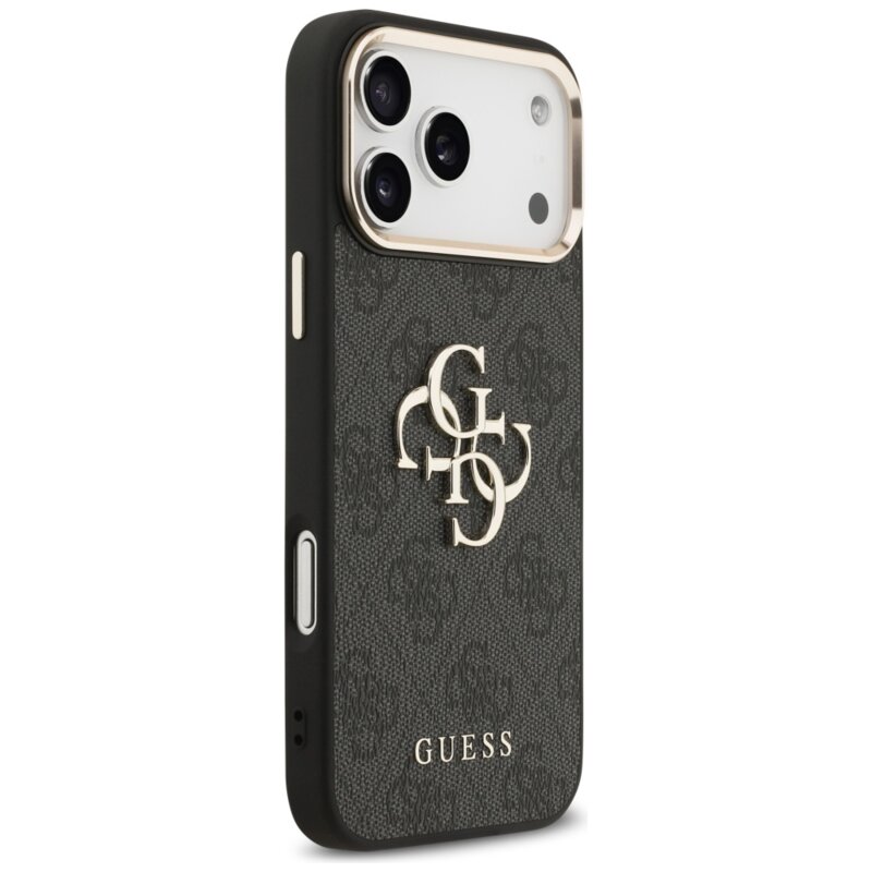 Husa originala Guess iPhone 18 Pro Max Hardcase 4G Big Classic Logo, negru, GUHCP18X4GMGCGR