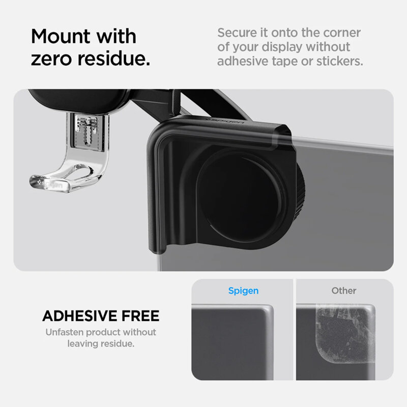 Suport telefon Spigen pentru display Tesla, fara adeziv, ajustabil