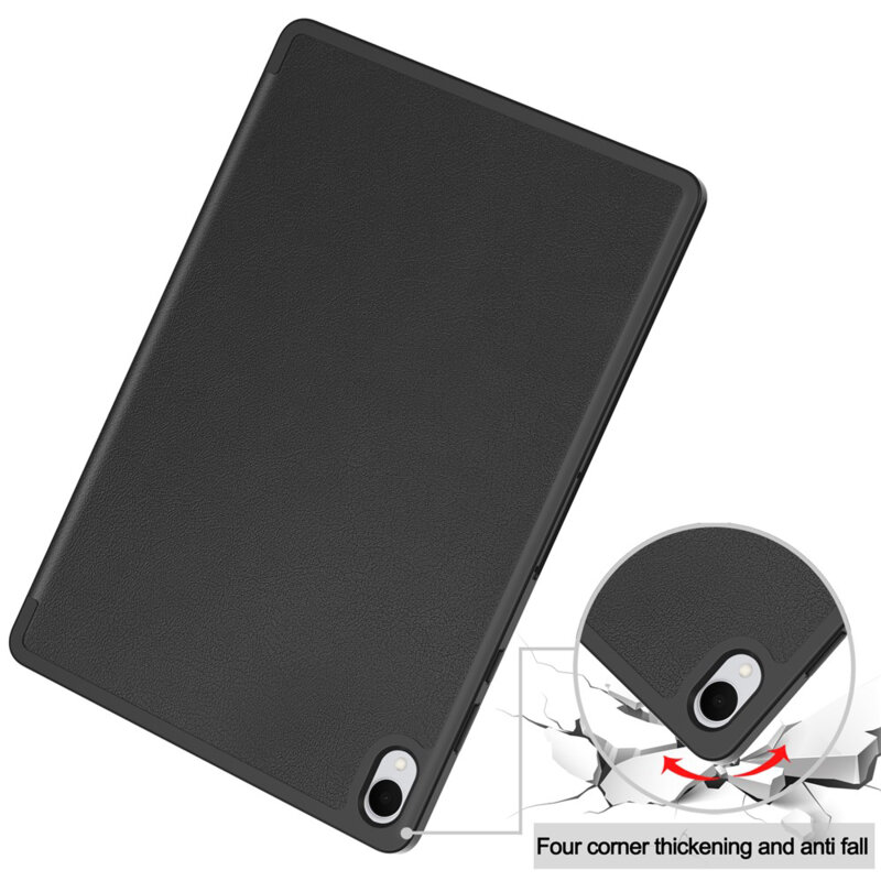 Husa Samsung Galaxy Tab S12 Plus Techsuit Flex Trifold Pen, negru