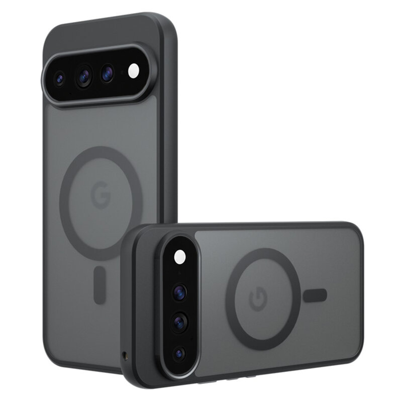 Husa Google Pixel 11 Pro Techsuit PureFrost MagSafe, negru frost