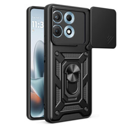 Husa Motorola Edge 70 Max protectie camera Techsuit CamShield Series, negru