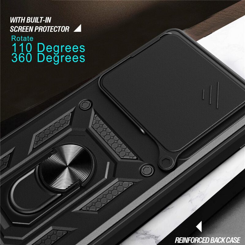 Husa Motorola Edge 70 Max protectie camera Techsuit CamShield Series, albastru