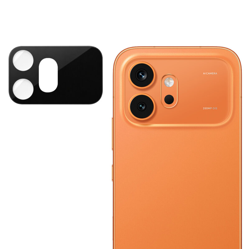 Folie camera Honor 600 Techsuit Full Glass, negru