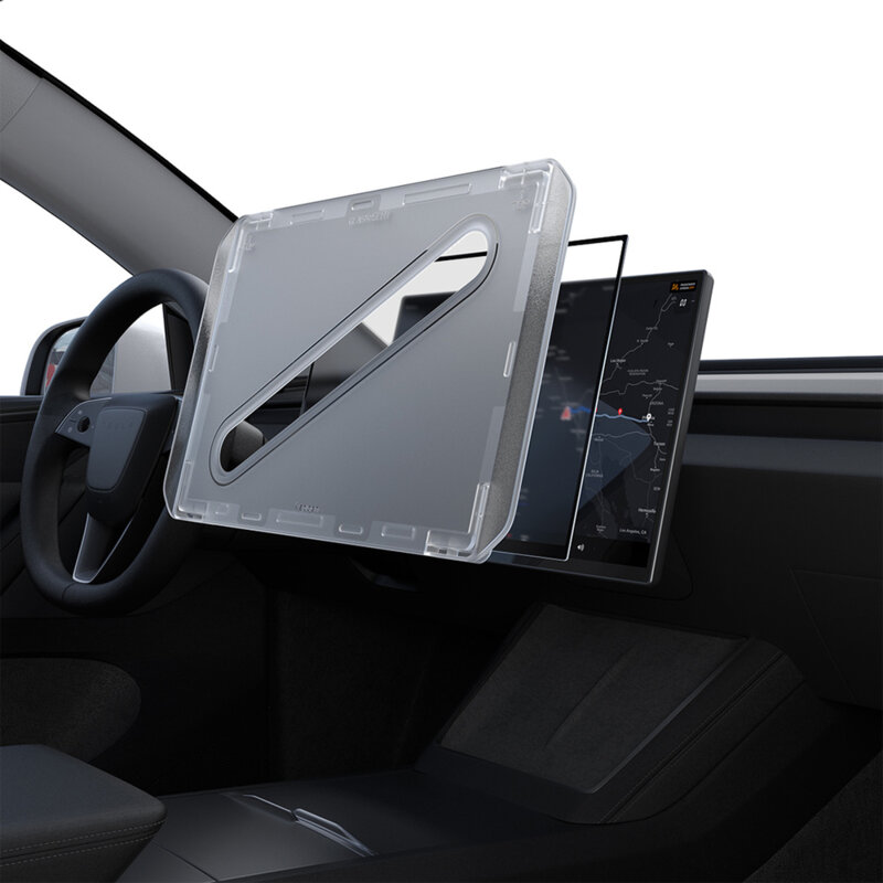 Folie mata pentru ecranul de 16'' Tesla Model Y (2026), Spigen, negru
