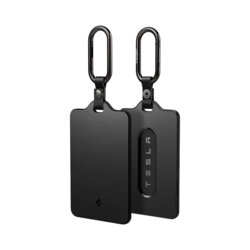 [Set 2x] Husa pentru cheie Tesla universala Spigen, negru