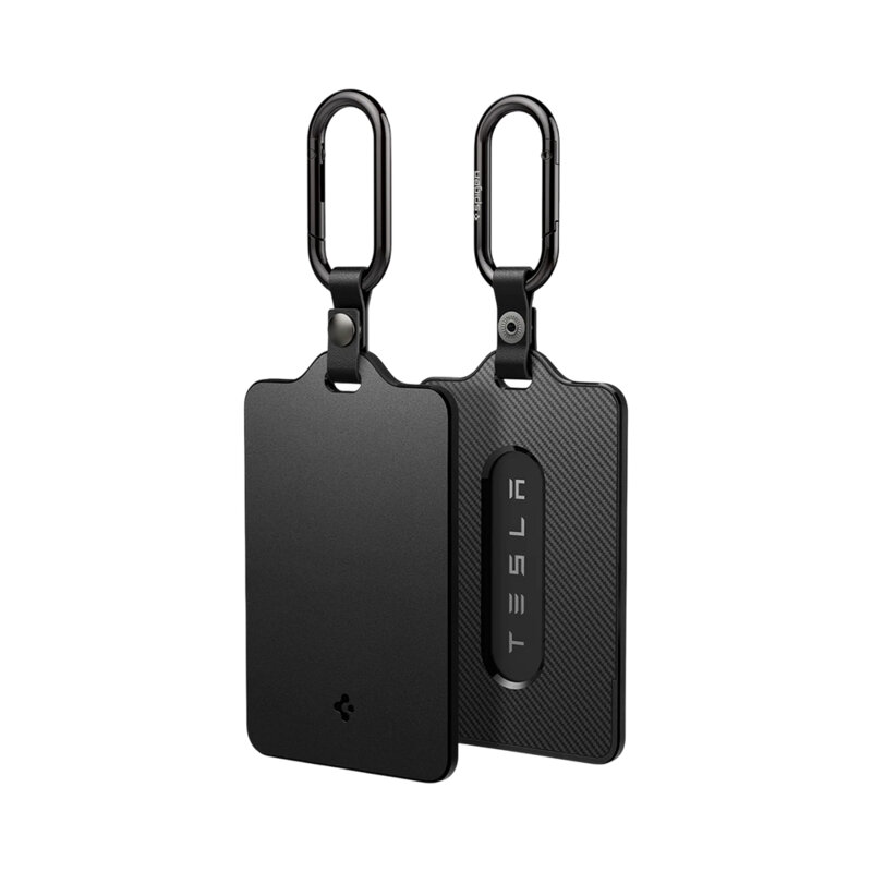 [Set 2x] Husa pentru cheie Tesla universala Spigen, negru
