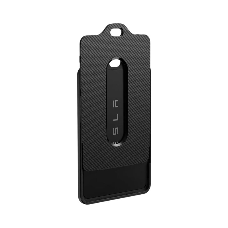 [Set 2x] Husa pentru cheie Tesla universala Spigen, negru