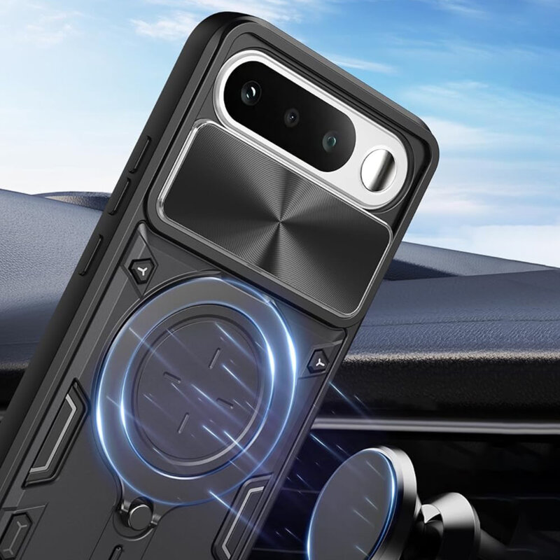 Husa Realme 16 5G Techsuit CamGuard Pro, negru