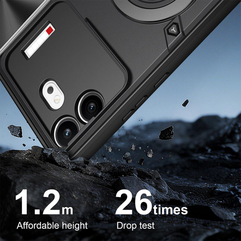 Husa Nothing Phone (4b) Techsuit CamGuard Pro, negru