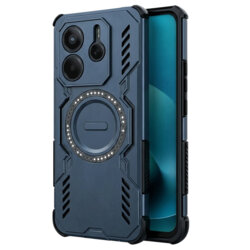Husa Xiaomi Redmi Note 14 5G Techsuit ArmorMag Case, albastru