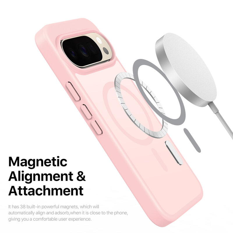 Husa Google Pixel 11 Dux Ducis Yind MagSafe Series, roz