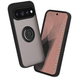 Husa Google Pixel 11 Pro XL Techsuit Glinth cu inel suport stand magnetic, negru