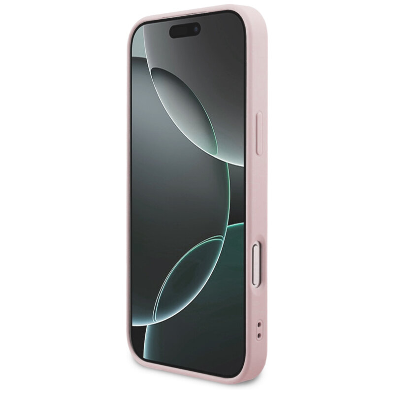 Husa originala Guess iPhone 18 Pro Max Hardcase 4G Classic Logo, roz, GUHCP18XG4GFPI