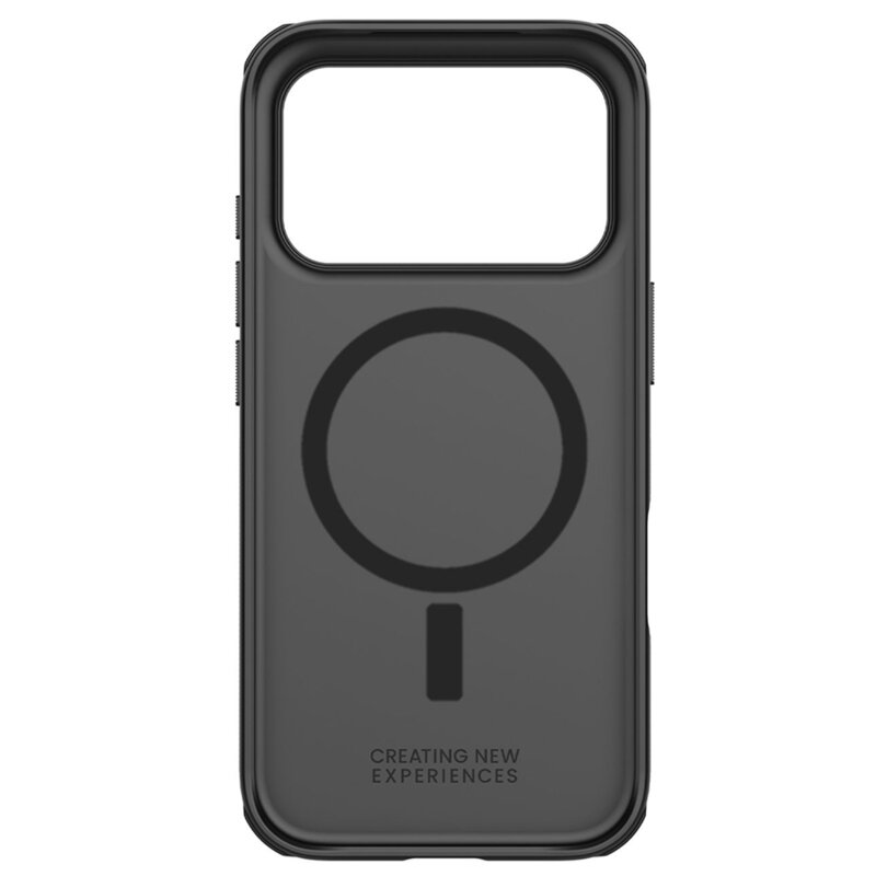 Husa iPhone 17 Pro Max Nillkin Super Frosted Shield Pro Magnetic, negru