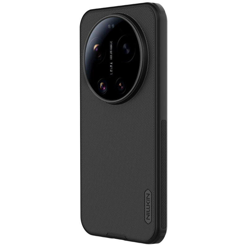 Husa Xiaomi 17 Ultra Nillkin Super Frosted Shield Pro Magnetic, negru