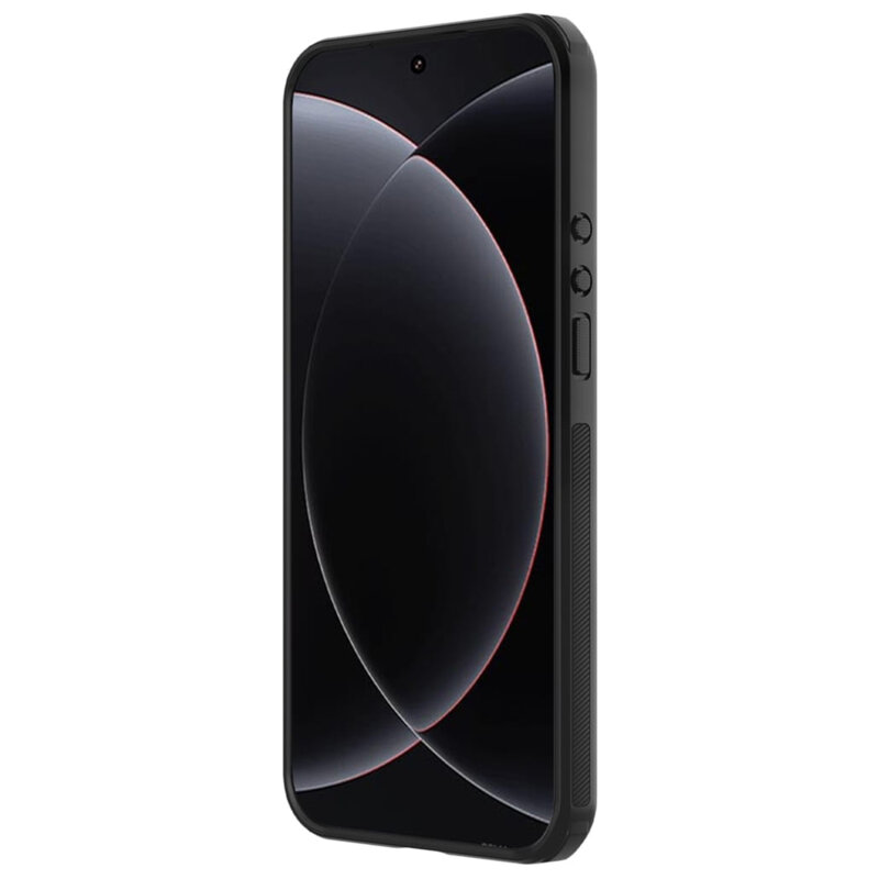 Husa Xiaomi 17 Ultra Nillkin Super Frosted Shield Pro Magnetic, negru