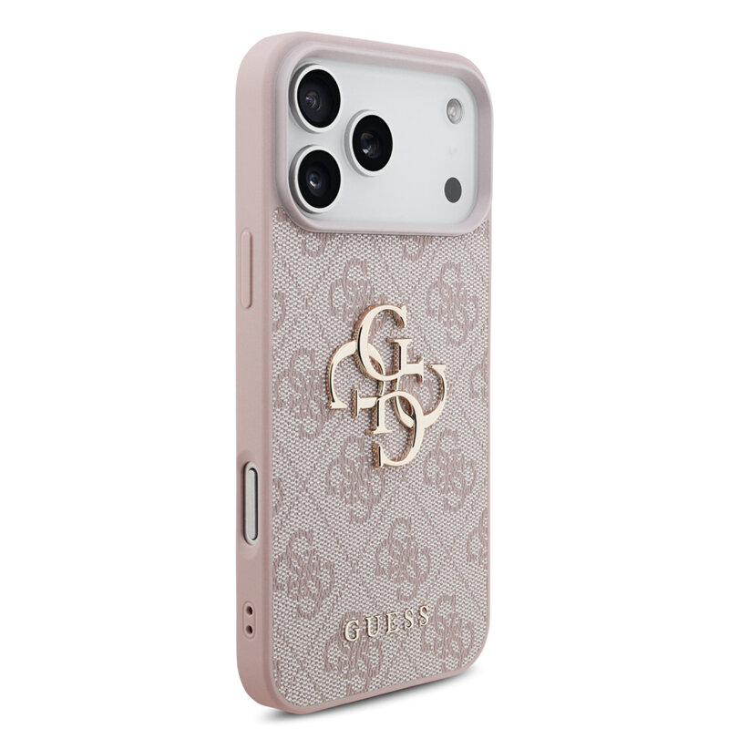 Husa originala Guess iPhone 18 Pro Hardcase 4G Big Logo, roz, GUHCP18L4GMGPI