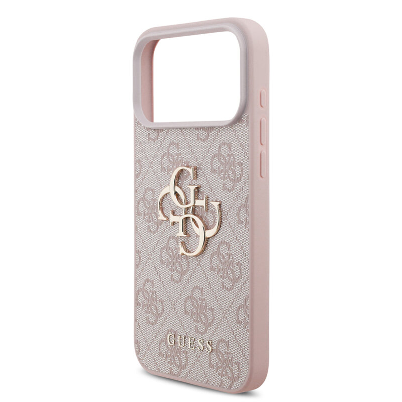 Husa originala Guess iPhone 18 Pro Hardcase 4G Big Logo, roz, GUHCP18L4GMGPI