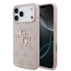 Husa originala Guess iPhone 18 Pro Max Hardcase 4G Big Logo, roz, GUHCP18X4GMGPI
