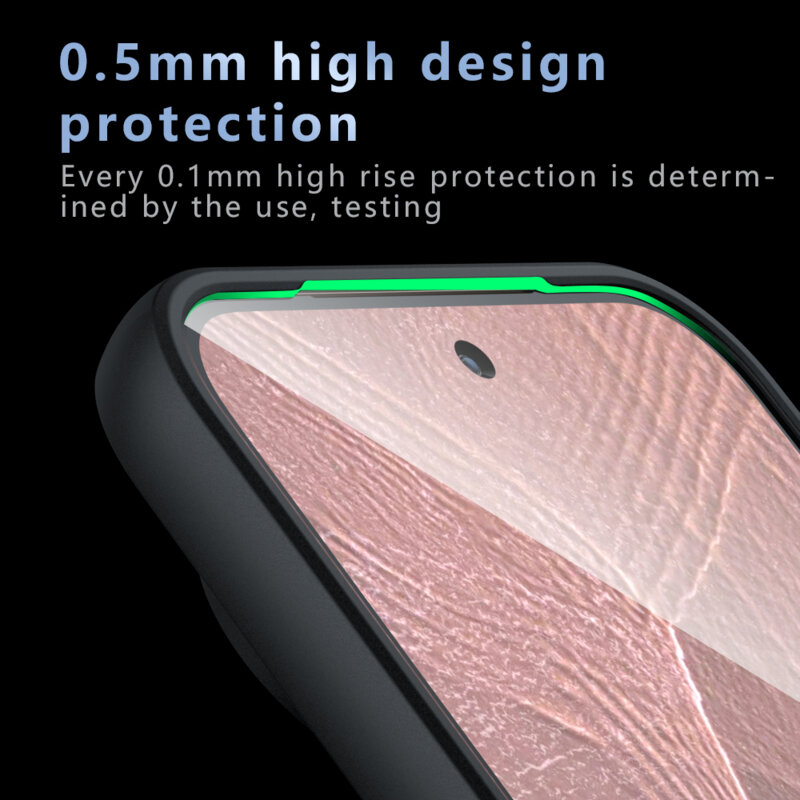 Husa Google Pixel 11 Pro XL Techsuit PureFrost MagSafe, negru frost