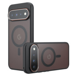Husa Google Pixel 11 Pro XL Techsuit PureFrost MagSafe, negru frost