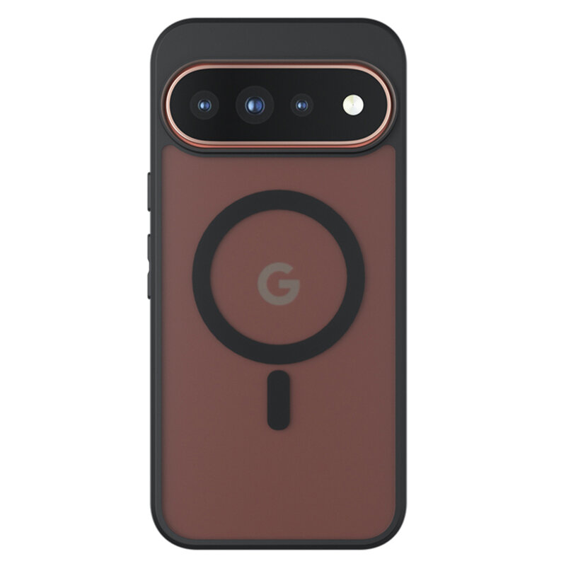 Husa Google Pixel 11 Pro XL Techsuit PureFrost MagSafe, negru frost