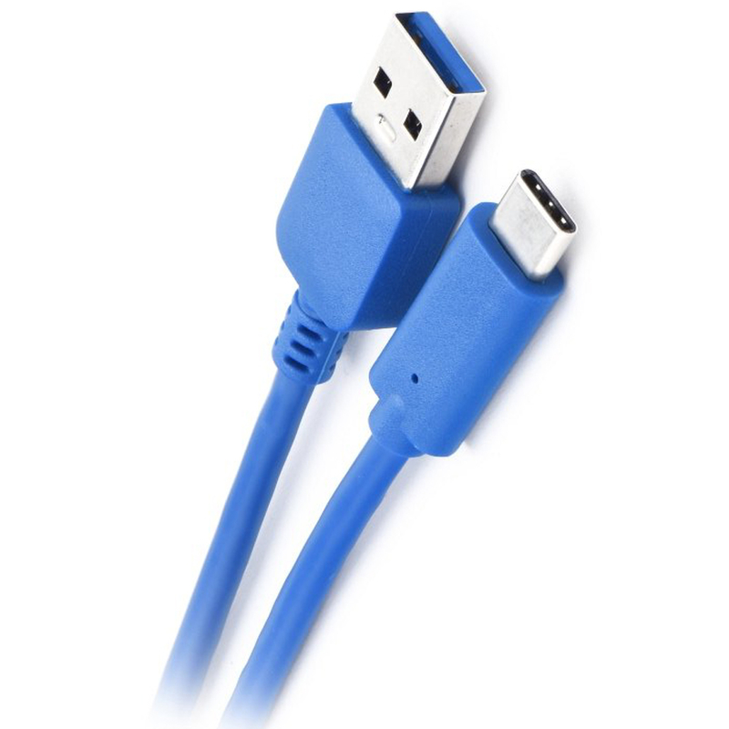 Cablu de date cu lungimea de 2M USB 3.0 -USB-C - Albastru