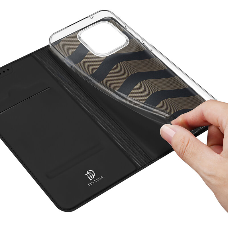 Husa Oppo Reno16 FS Dux Ducis Skin Pro, negru