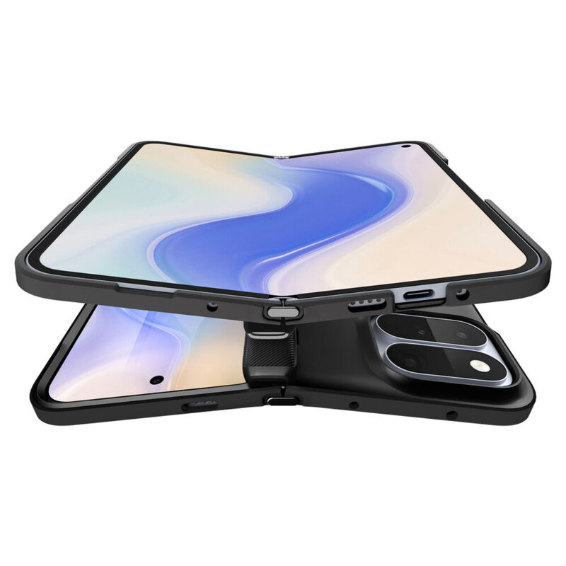 Husa Google Pixel 11 Pro Fold Spigen Slim Armor Pro MagSafe, negru