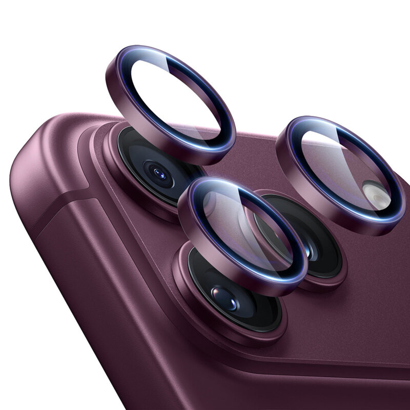 Folie sticla camera iPhone 18 Pro ESR Armorite Camera Lens Protectors, bordo
