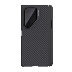 Husa Samsung Galaxy Z Fold7 cu stilou Nillkin CarboProp Magnetic, cu/fara decupaj camera, negru
