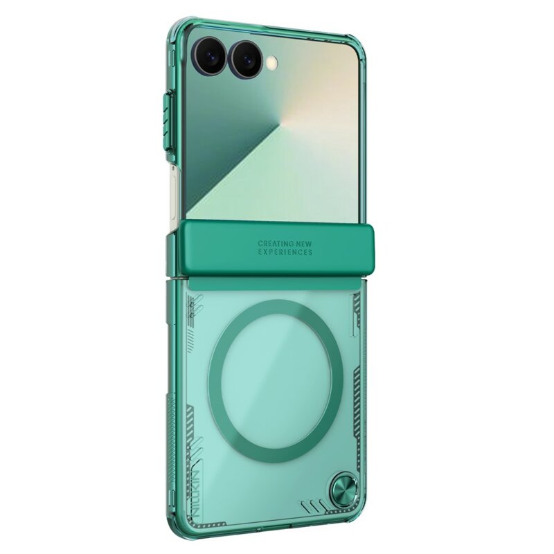 Husa Samsung Galaxy Z Flip7 Nillkin Iceblade Magnetic, verde