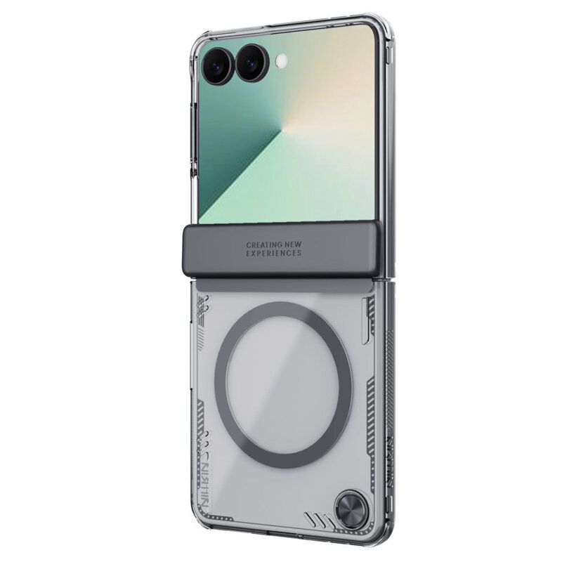 Husa Samsung Galaxy Z Flip7 Nillkin Iceblade Magnetic, negru
