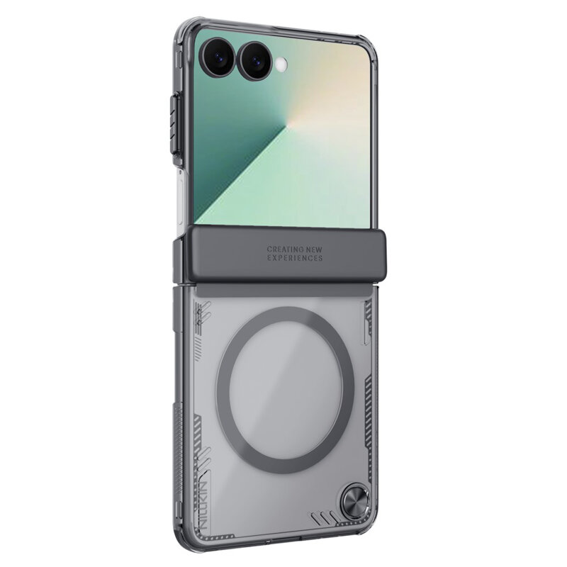 Husa Samsung Galaxy Z Flip7 Nillkin Iceblade Magnetic, negru