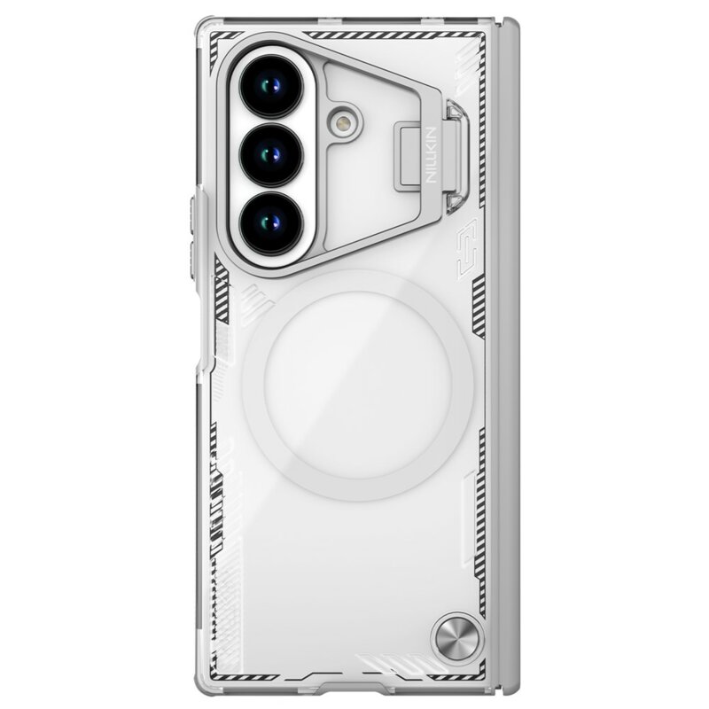 Husa Samsung Galaxy Z Fold7 Nillkin Iceblade Prop Magnetic, cu decupaj camera, gri