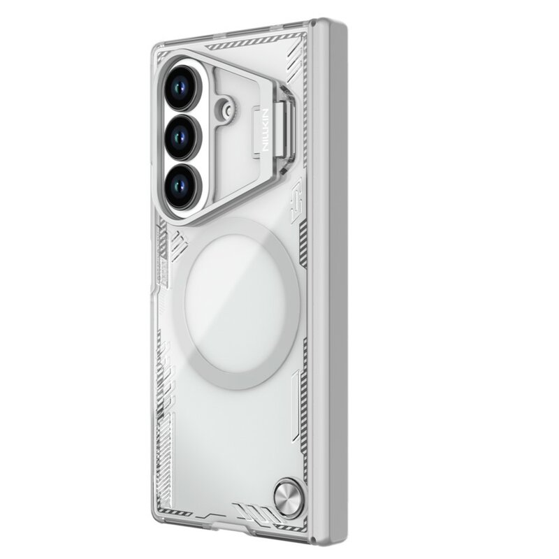 Husa Samsung Galaxy Z Fold7 Nillkin Iceblade Prop Magnetic, cu decupaj camera, gri